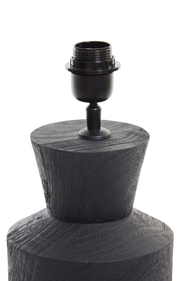 Lamp base 17x44 cm GREGOR wood matt black