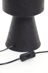 Lamp base 17x44 cm GREGOR wood matt black