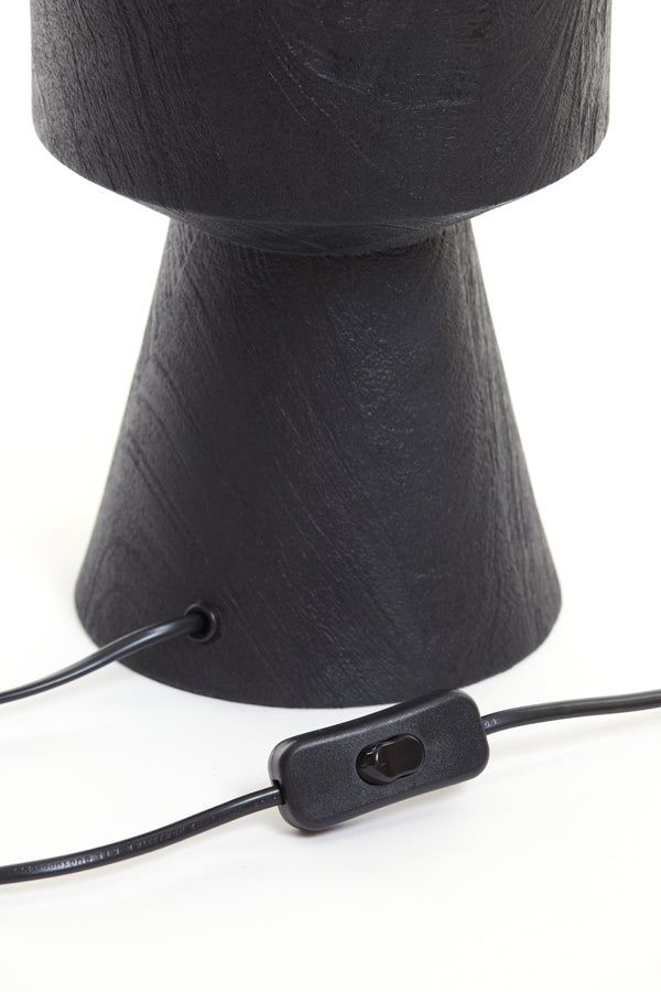 Lamp base 17x44 cm GREGOR wood matt black