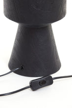 Afbeelding in Gallery-weergave laden, Lamp base 17x44 cm GREGOR wood matt black
