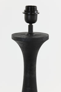 Lamp base 28x66 cm NICOLO wood matt black