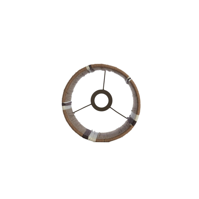 Lampenkap Medan - Donkerbruin - Ø20cm
