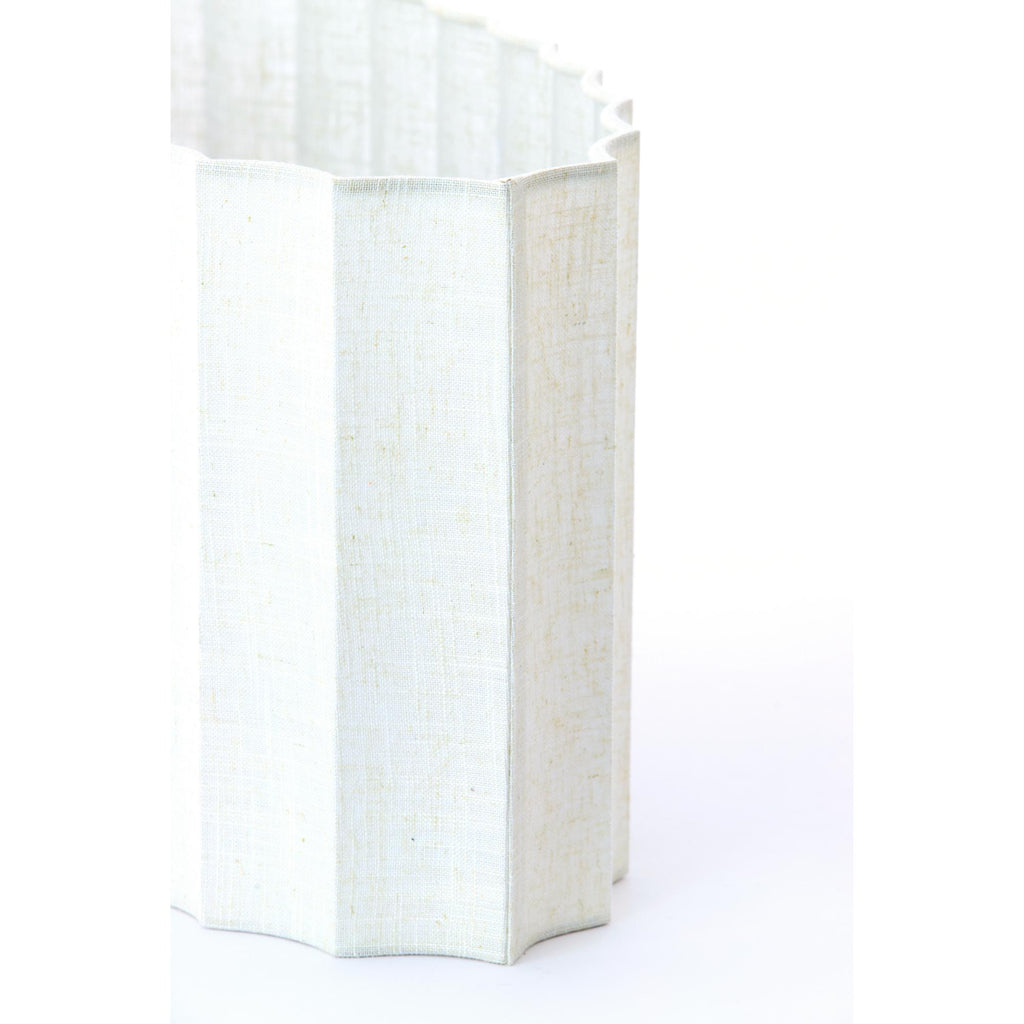 Lampenkap ovaal Disli - Crème - 45x21x22cm