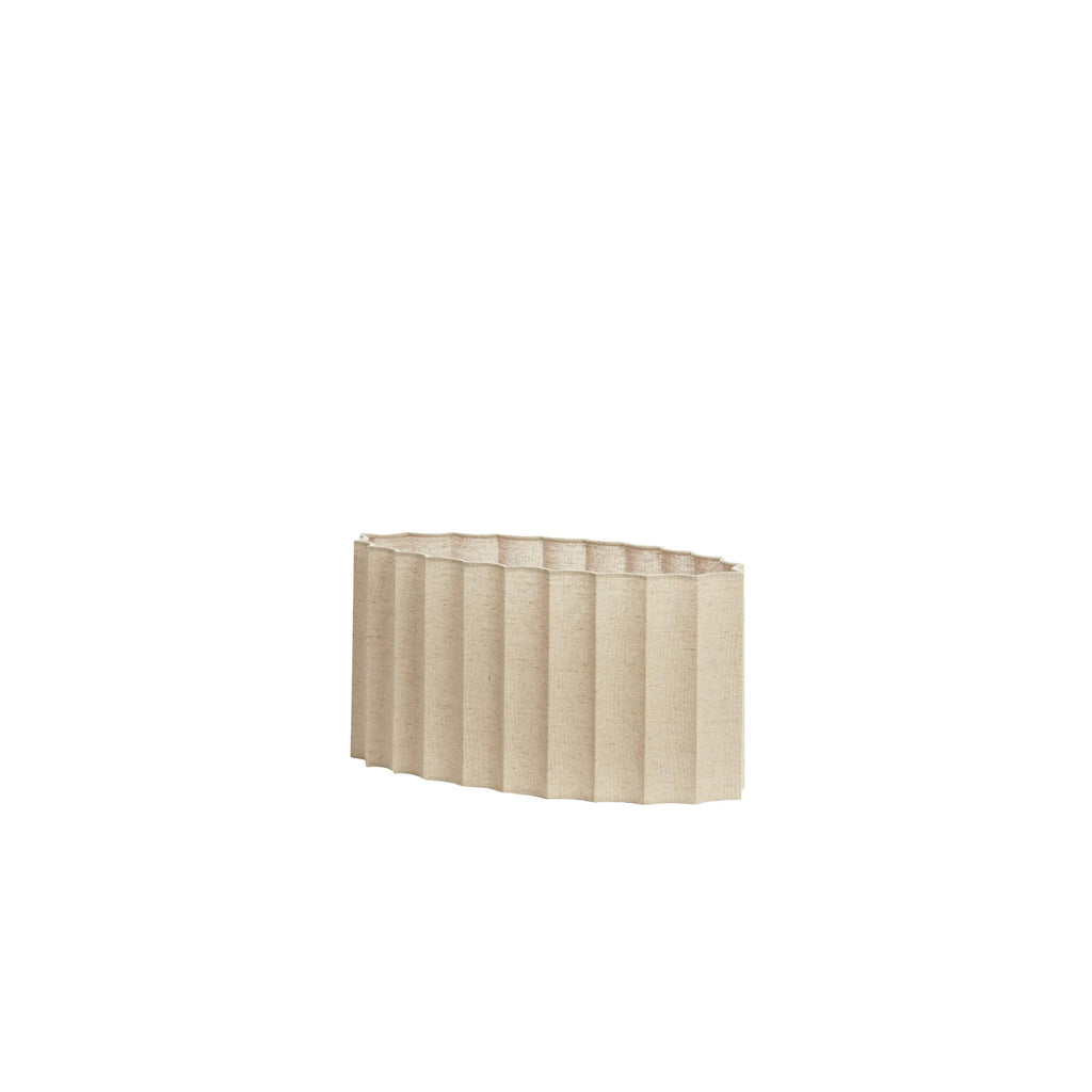 Lampenkap ovaal Disli - Crème - 45x21x22cm