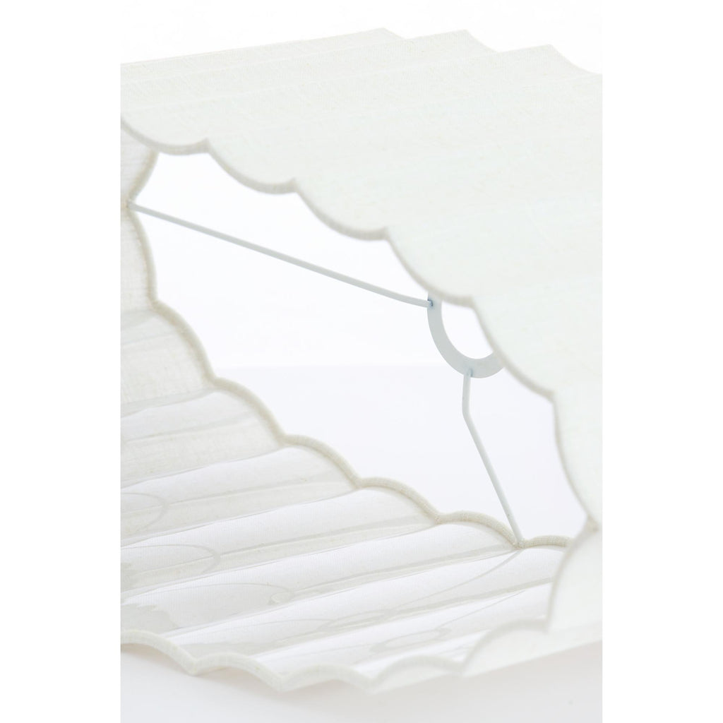 Lampenkap ovaal Disli - Crème - 58x24x27cm