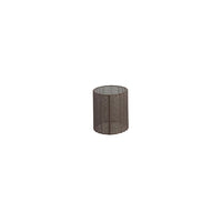 Lampenkap ovaal Disli - Donkerbruin - 38x17.5x19cm
