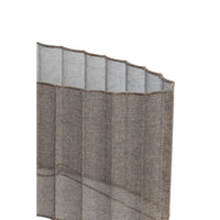 Lampenkap ovaal Disli - Donkerbruin - 38x17.5x19cm