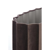 Lampenkap ovaal Disli - Donkerbruin - 38x17.5x19cm