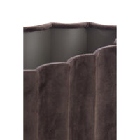 Lampenkap ovaal Disli - Donkerbruin - 38x17.5x19cm