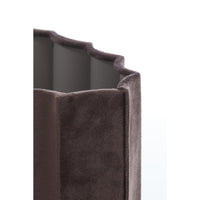 Lampenkap ovaal Disli - Donkerbruin - 38x17.5x19cm