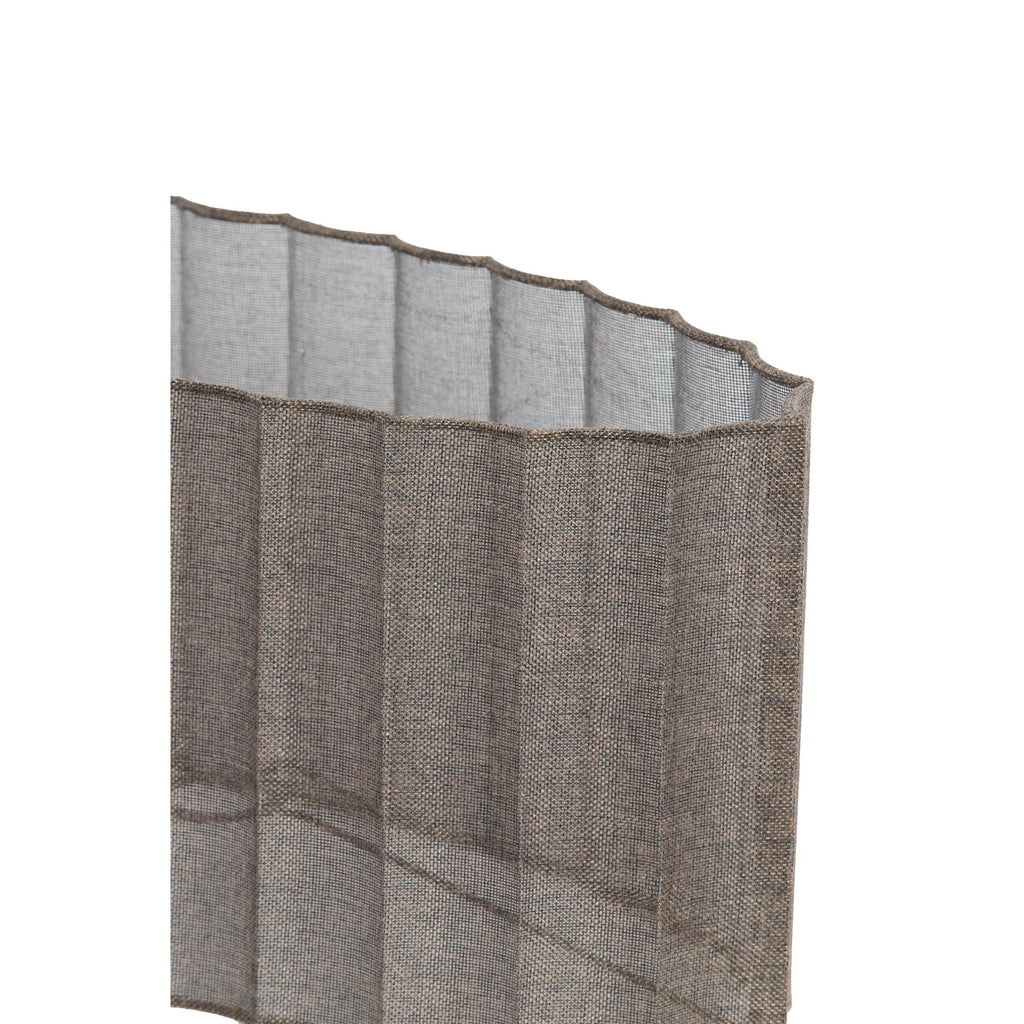 Lampenkap ovaal Disli - Donkerbruin - 45x21x22cm