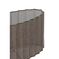 Lampenkap ovaal Disli - Donkerbruin - 45x21x22cm