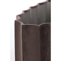 Lampenkap ovaal Disli - Donkerbruin - 45x21x22cm