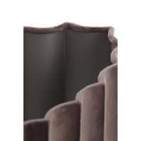 Lampenkap ovaal Disli - Donkerbruin - 58x24x27cm