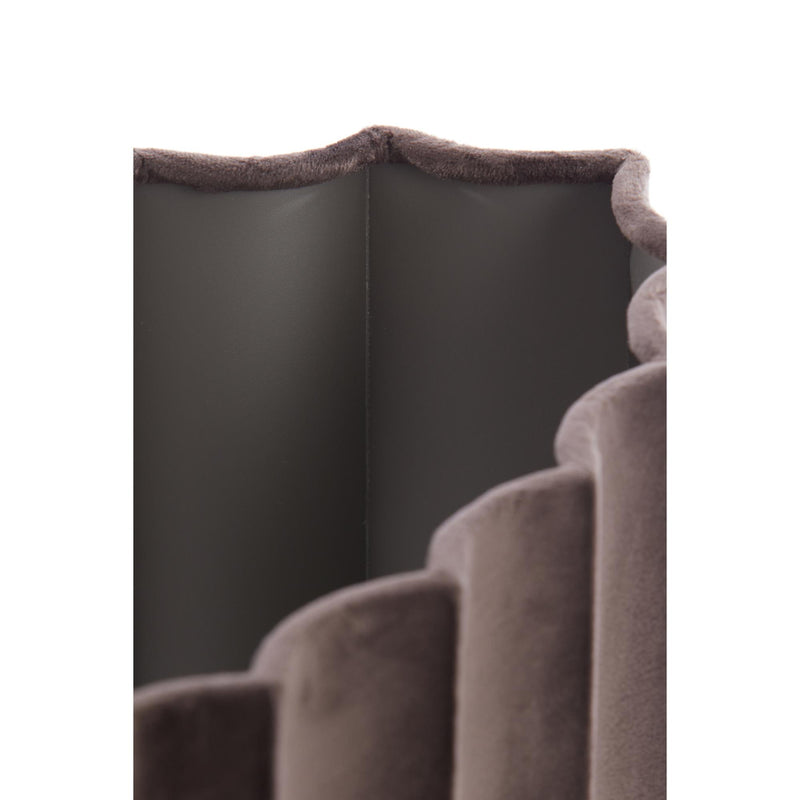 Lampenkap ovaal Disli - Donkerbruin - 58x24x27cm