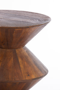Side table 40x50 cm LARUS mango wood brown