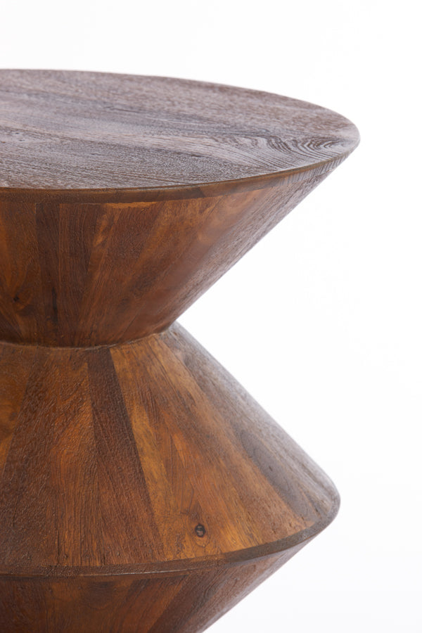 Side table 40x50 cm LARUS mango wood brown
