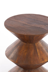 Side table 40x50 cm LARUS mango wood brown