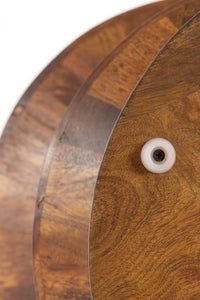 Side table 40x50 cm LARUS mango wood brown
