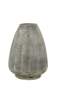 Table lamp 35x45 cm LAVELLO antique gold-white