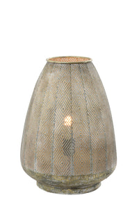 Table lamp 35x45 cm LAVELLO antique gold-white