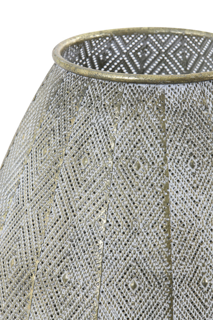 Table lamp 35x45 cm LAVELLO antique gold-white