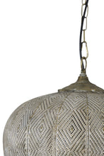 Afbeelding in Gallery-weergave laden, Hanging lamp 45x58 cm LAVELLO antique gold-white
