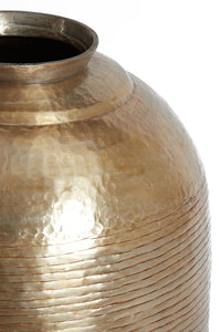 Vase deco 37x49 cm LISBOA light gold