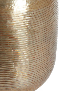 Vase deco 37x49 cm LISBOA light gold