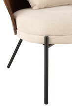 Afbeelding in Gallery-weergave laden, Lounge Chair Lone Ply Wood/Metal Brown/Grey
