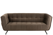 Afbeelding in Gallery-weergave laden, Lounge Seat 3-Person Textile/Wood/Metal Dark Grey J-Line
