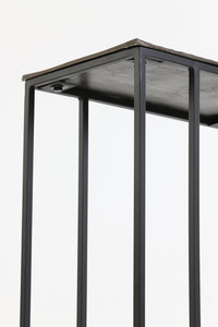 Side table 48x26x60 cm MACY antique bronze