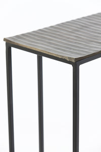 Side table 48x26x60 cm MACY antique bronze