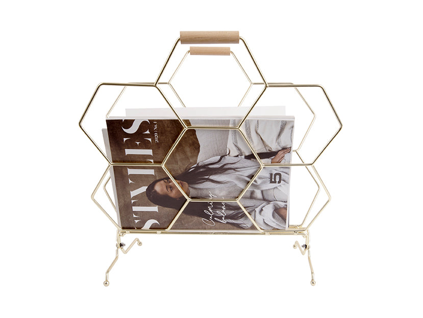 Magazine Rack Honeycomb