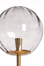 Afbeelding in Gallery-weergave laden, Table lamp 2L 33x18x43 cm MAGDALA glass light grey+gold
