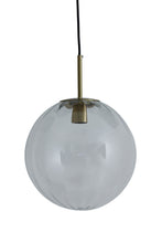 Afbeelding in Gallery-weergave laden, Hanging lamp 40 cm MAGDALA glass clear+gold
