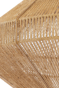 Hanging lamp 60x37 cm MALLOW jute natural