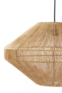 Hanging lamp 60x37 cm MALLOW jute natural
