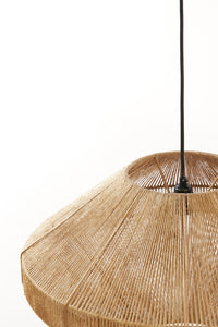 Hanging lamp 60x37 cm MALLOW jute natural
