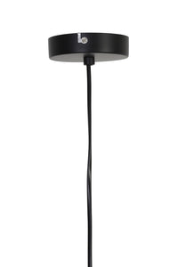 Hanging lamp 59x35 cm MASEY suede natural