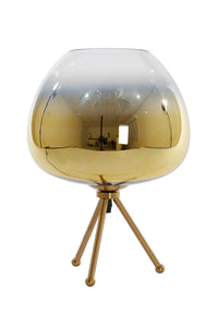 Table lamp 30x43 cm MAYSON glass gold-clear+gold