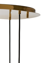Afbeelding in Gallery-weergave laden, Hanging lamp 3L 40x160 cm MAYSON glass gold-clear+gold
