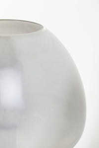 Table lamp 30x43 cm MAYSON smoked glass+matt black