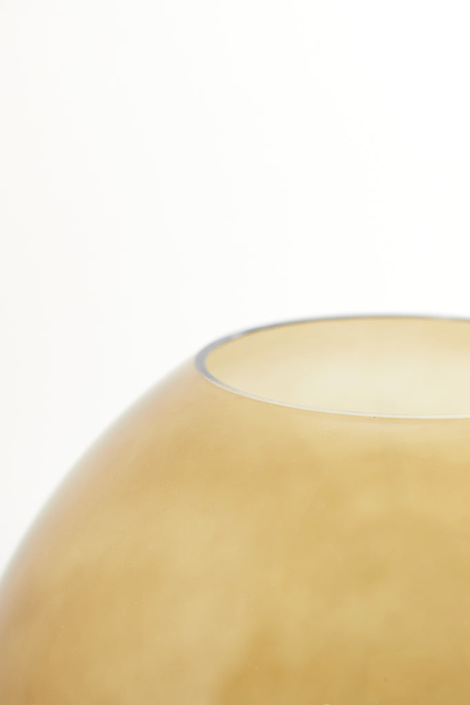 Table lamp 30x43 cm MAYSON glass brown+matt black