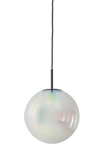 Afbeelding in Gallery-weergave laden, Hanging lamp 30 cm MEDINA glass rainbow+black

