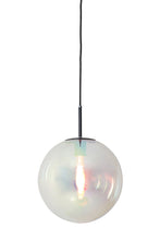 Afbeelding in Gallery-weergave laden, Hanging lamp 30 cm MEDINA glass rainbow+black
