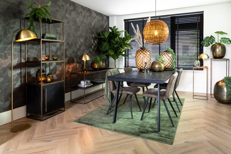 Floor lamp 37x30x155 cm METTE antique bronze