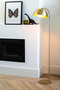 Floor lamp 37x30x155 cm METTE antique bronze