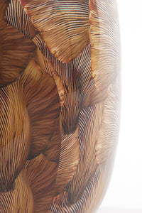 Vase deco 37x40 cm MILOS brown-light brown