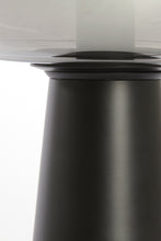 Afbeelding in Gallery-weergave laden, Table lamp 30x46 cm MISTY smoked glass+matt black
